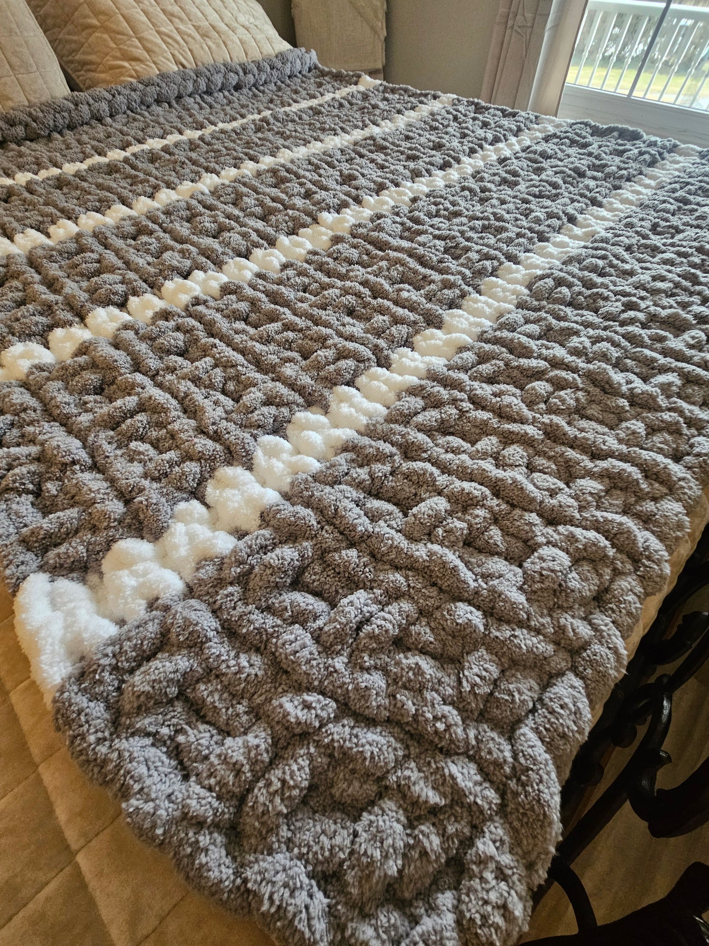 Sophisticated Comfort: The Chunky Chenille Throw