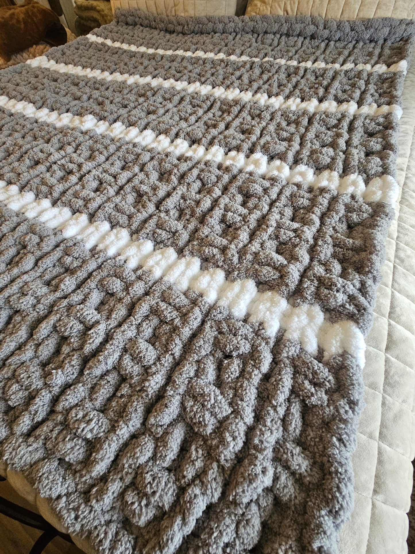 Sophisticated Comfort: The Chunky Chenille Throw