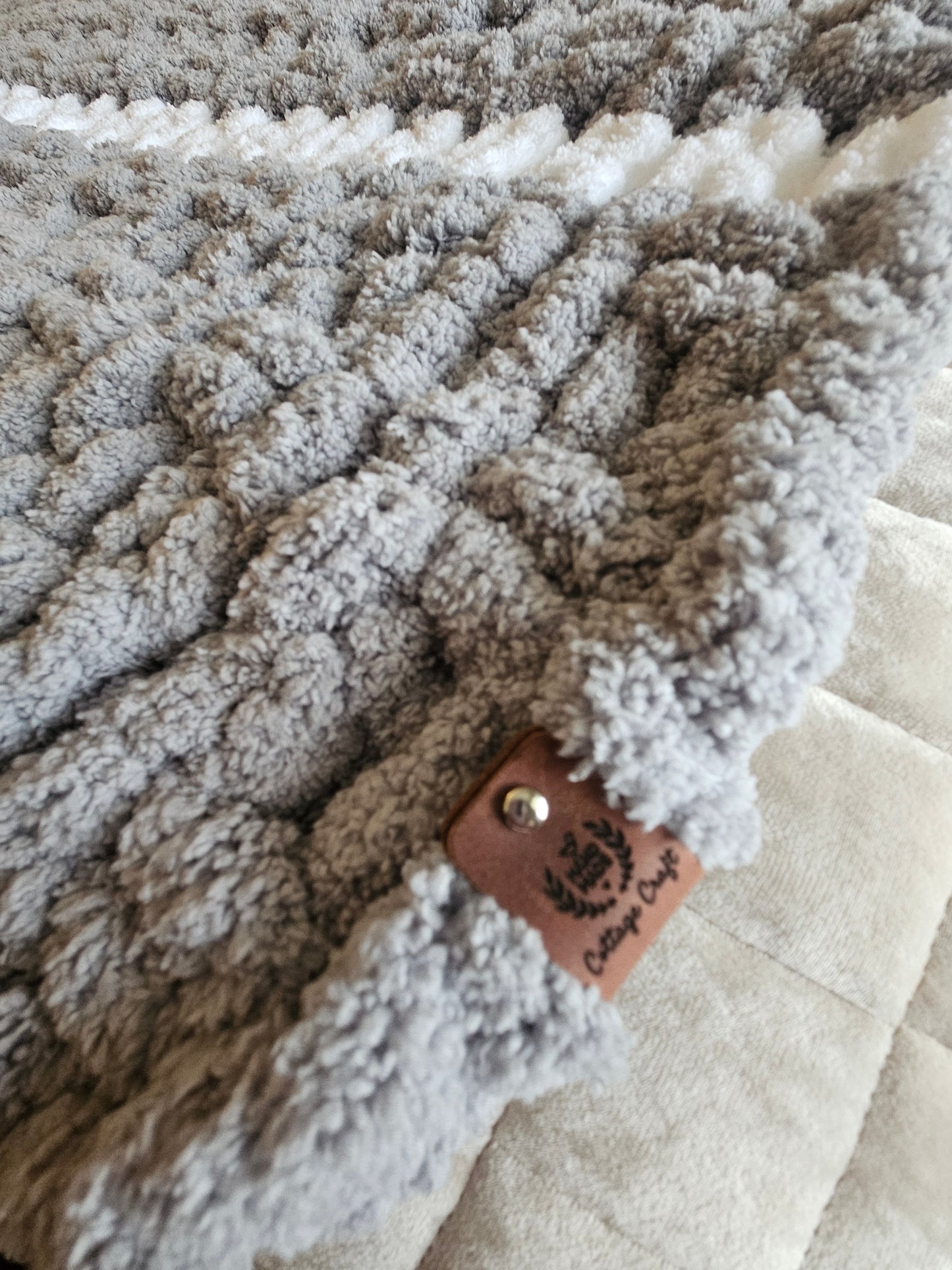 Sophisticated Comfort: The Chunky Chenille Throw