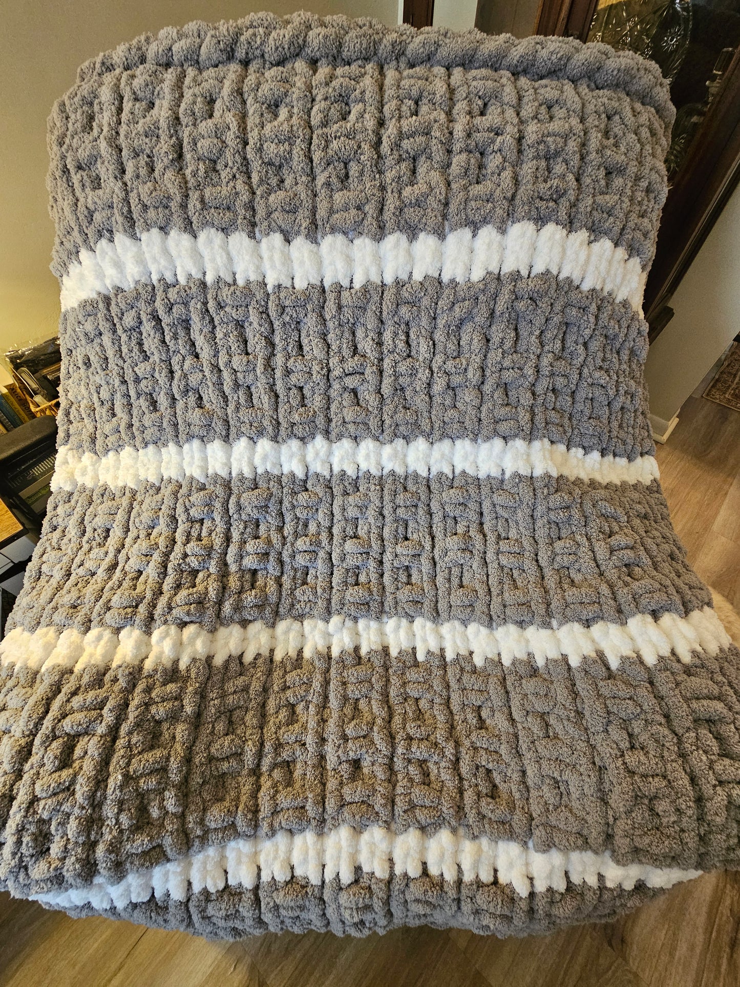 Sophisticated Comfort: The Chunky Chenille Throw