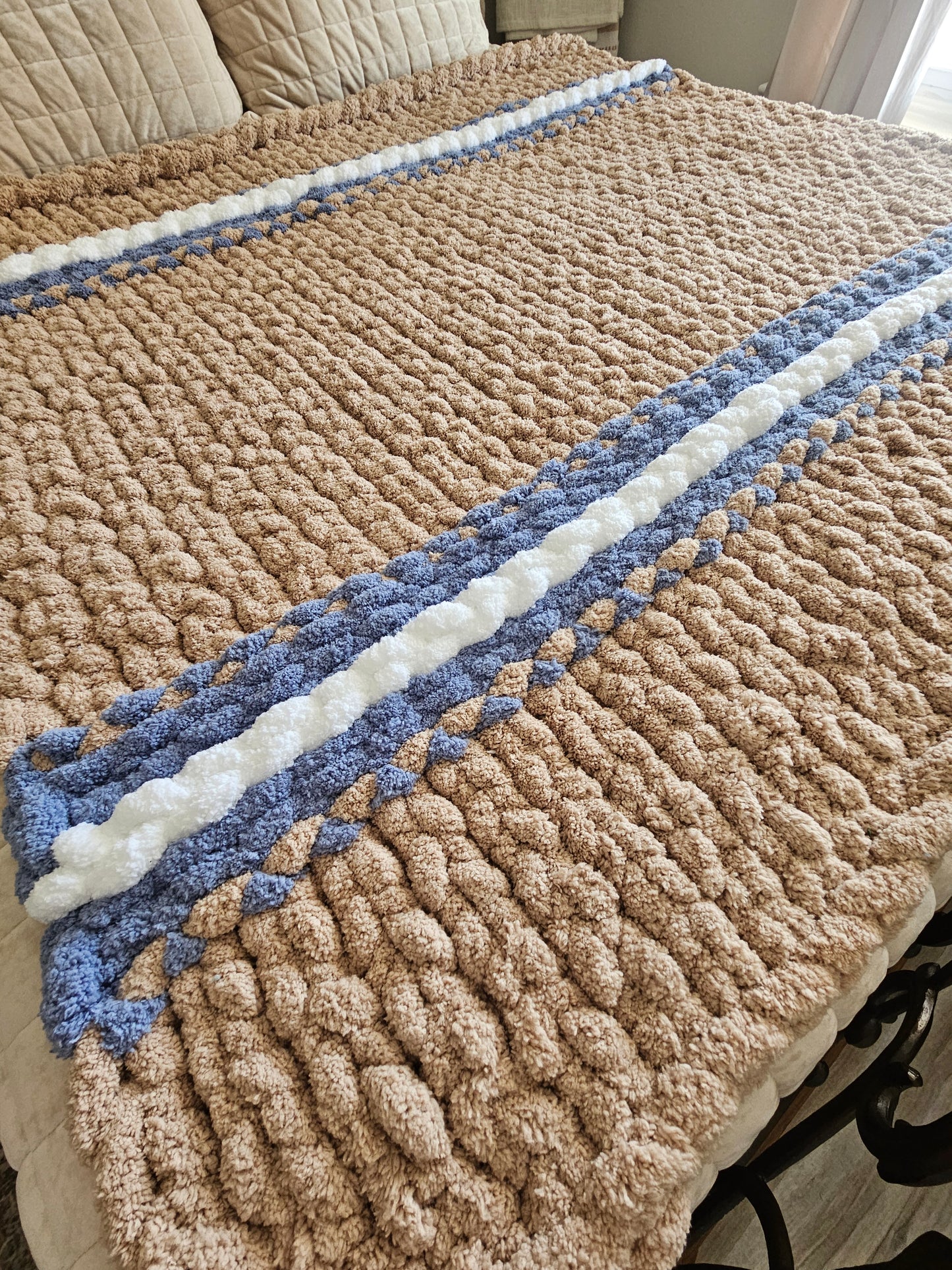 Bring the Coast Home: The Seaside Serenity Coastal Throw