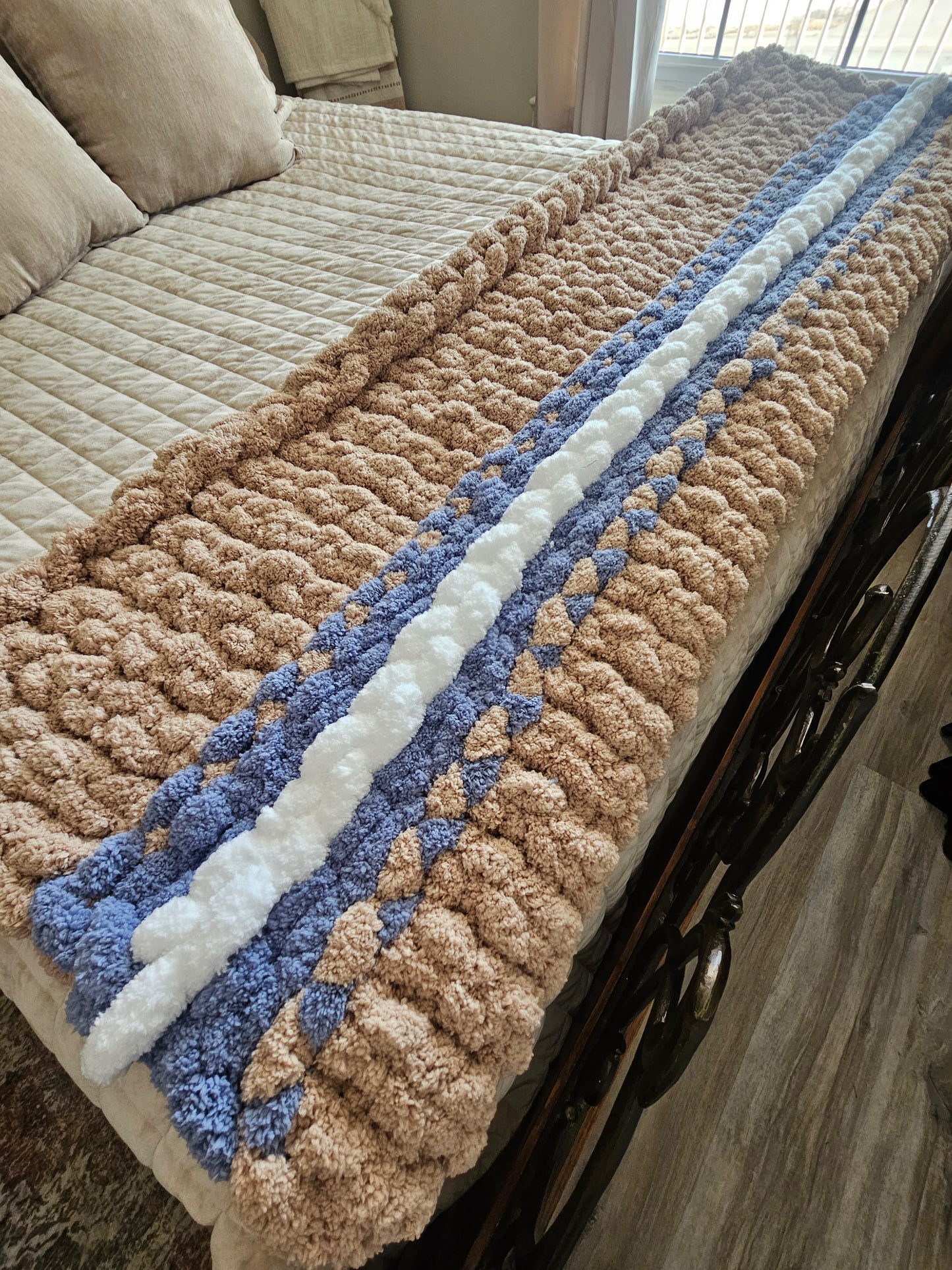 Bring the Coast Home: The Seaside Serenity Coastal Throw