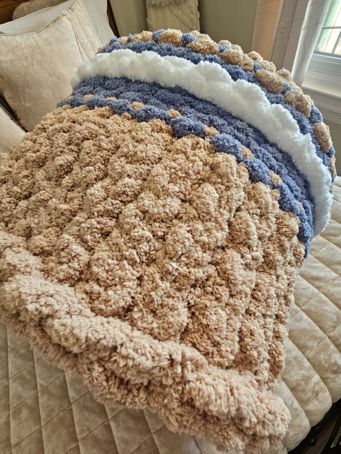 Bring the Coast Home: The Seaside Serenity Coastal Throw